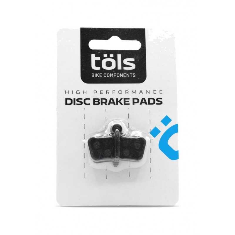 TÖLS Compatible bicycle brake pads ORGANIC SRAM GUIDE-AVID XO 8436577110378