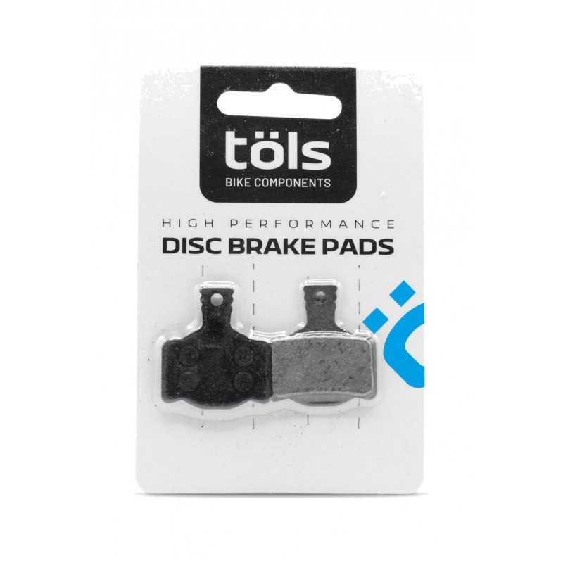 TÖLS Pastillas de freno bicicleta compatible ORGANIC MAGURA MT 2-4-6-8 8436577110385