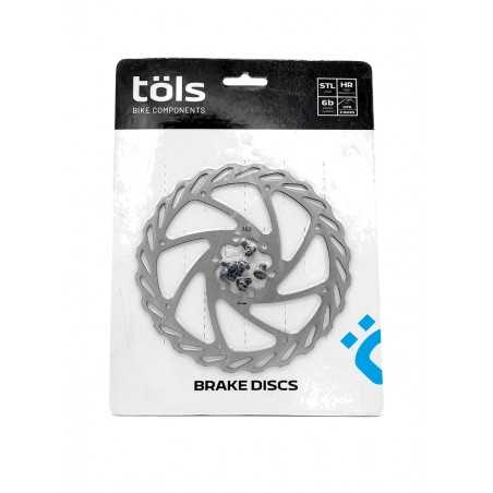 TÖLS Disco de freno + tornillos MTB 160MM 8436577110422