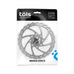 TÖLS Disco de freno + tornillos MTB 180MM 8436577110439