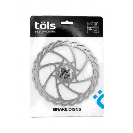 TÖLS Brake disc + screws MTB 180MM 8436577110439