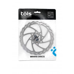 TÖLS Disco de freno + tornillos MTB 180MM 8436577110439