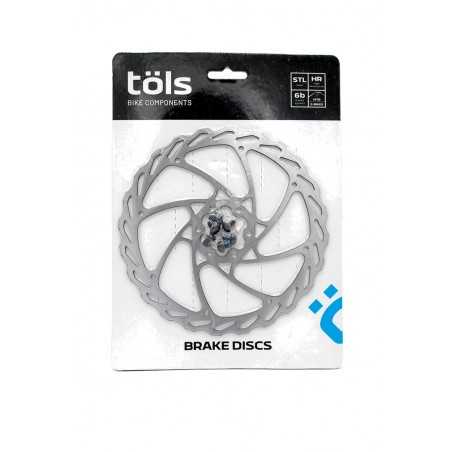 TÖLS Brake disc + screws MTB 180MM 8436577110439