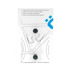 TÖLS Portabidón de aluminio tubular para uso en carretera y montaña 8436577110460