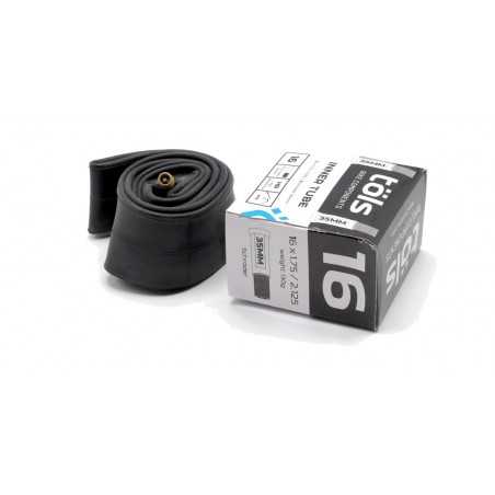TÖLS High quality bicycle tube with valve 16X1.75/2.125 SCHRADER 35 MM 16X1.75/2.125 SCHRADER 35 MM 8436577110538