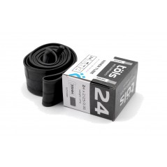 TÖLS Cámara de bicicleta alta calidad con válvula 24X1.5/2.5 SCHRADER 35 MM 8436577110552