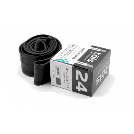TÖLS Cámara de bicicleta alta calidad con válvula 24X1.5/2.5 SCHRADER 35 MM 8436577110552