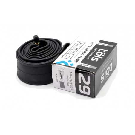 TÖLS Cámara de bicicleta alta calidad con válvula MTB 29X2.125 SCHRADER 40 MM 8436577110569