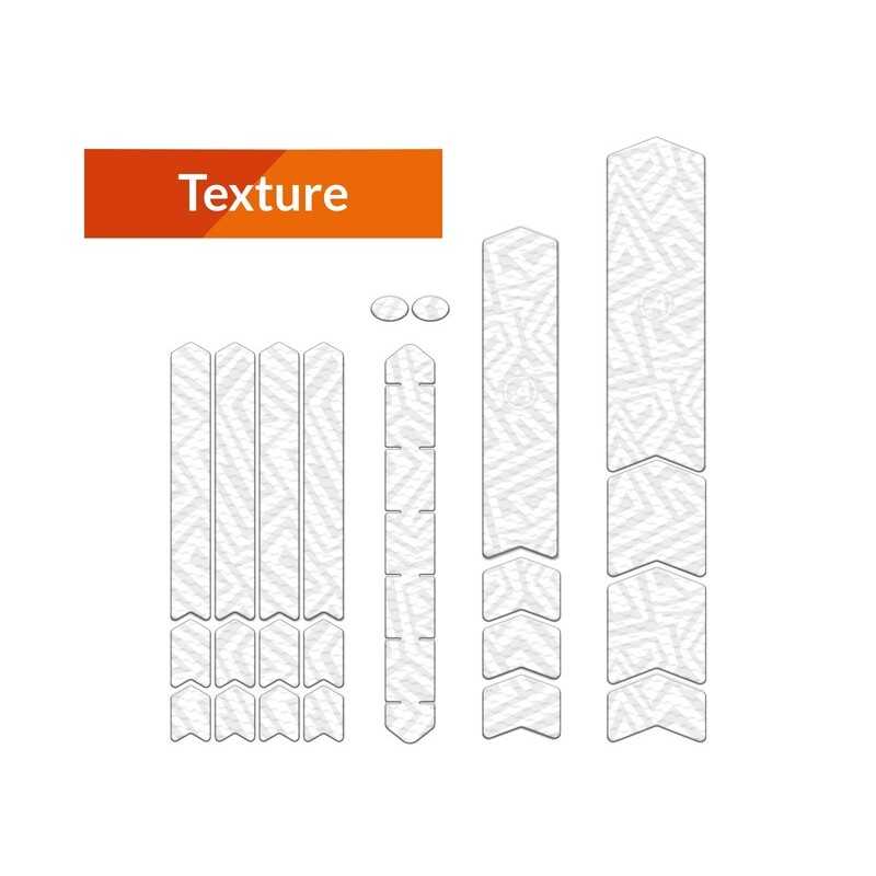 ALGIS Bicycle frame protection sticker kit TEXTURE LINES 1109890VAR