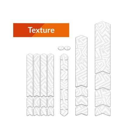 ALGIS Bicycle frame protection sticker kit TEXTURE LINES 1109890VAR