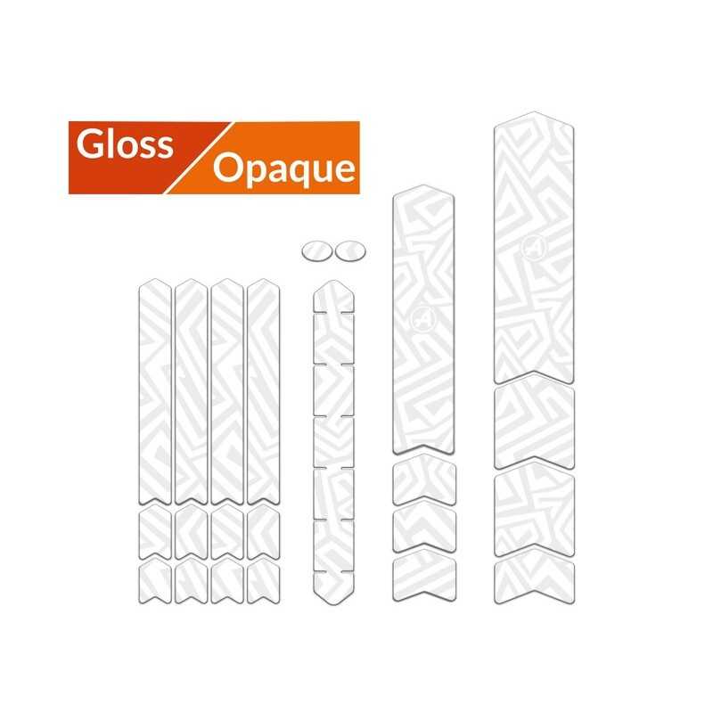 ALGIS Bicycle frame protection sticker kit LINES 1109895VAR