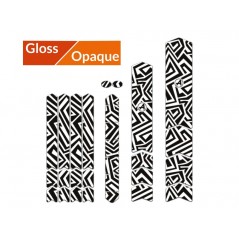 ALGIS Bicycle frame protection sticker kit LINES 1109895VAR