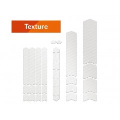 ALGIS Kit pegatinas protección cuadro bicicleta TEXTURE 1109906VAR