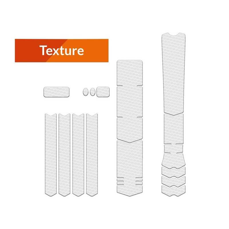 ALGIS Bicycle frame protection sticker kit TEXTURE 1109906VAR