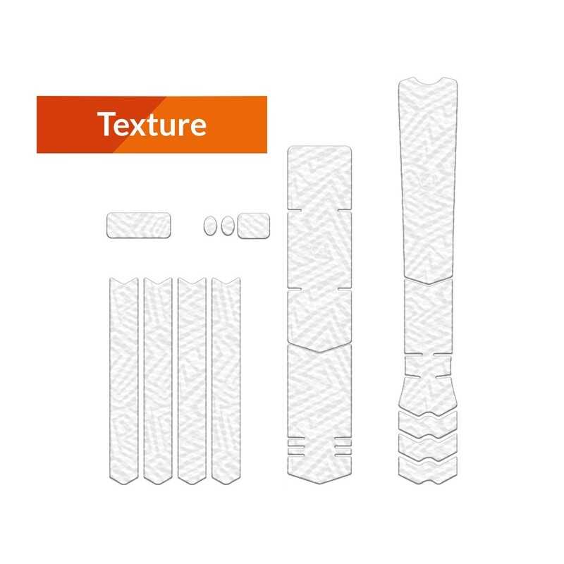 ALGIS Bicycle frame protection sticker kit TEXTURE LINE 1109907VAR