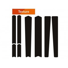 ALGIS Kit pegatinas protección cuadro bicicleta gravel/carretera TEXTURE 1109927VAR