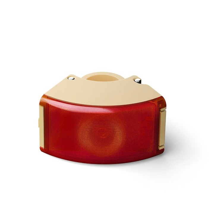 BOOKMAN Bicycle rear light CURVE LED USB 22-32 MM 720076VAR