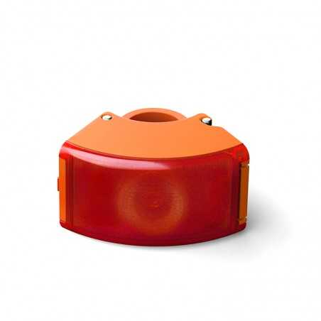 BOOKMAN Bicycle rear light CURVE LED USB 22-32 MM 720076VAR