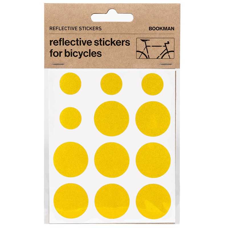 BOOKMAN Kit reflective stickers for bicycle 720105VAR