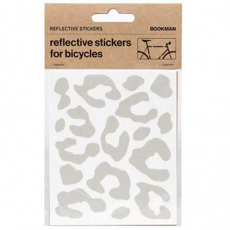 BOOKMAN Kit pegatinas reflectantes para bicicleta leopardo 720109VAR