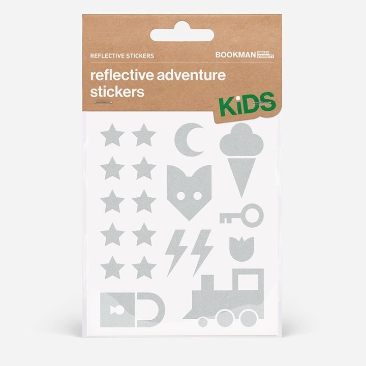 BOOKMAN Kit reflective stickers for bicycle ADVENTURE 720119VAR