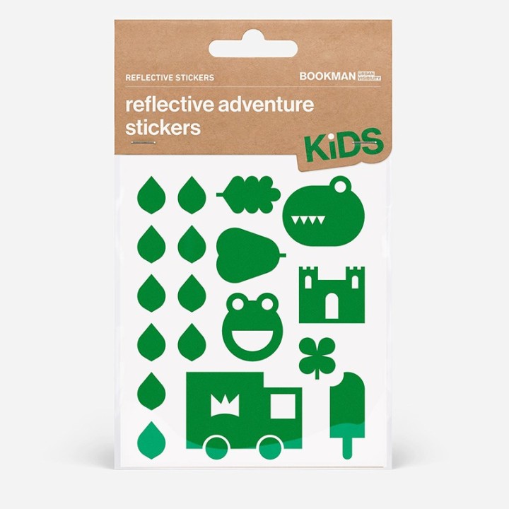 BOOKMAN Kit reflective stickers for bicycle ADVENTURE 720119VAR