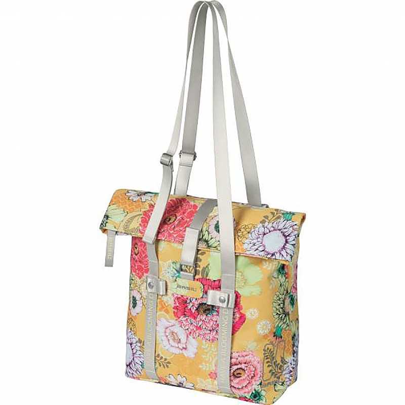 BASIL Waterproof polyester bag with reflective BLOOM FIELD 20L 30X15X38 CM 719249VAR