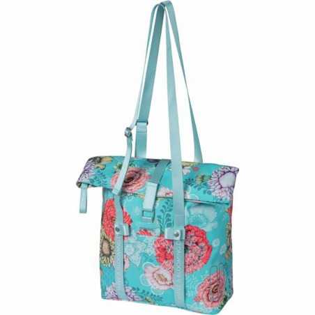 BASIL Waterproof polyester bag with reflective BLOOM FIELD 20L 30X15X38 CM 719249VAR