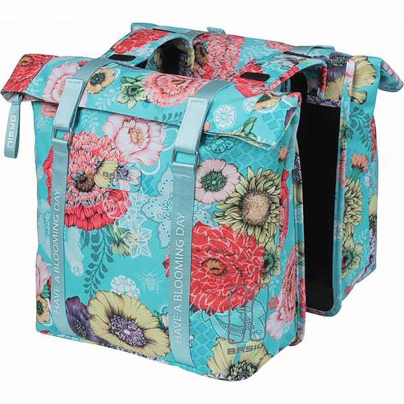 BASIL Alforjas impermeables poliéster con reflectante BLOOM FIELD 35L 30X15X33 CM 719253VAR