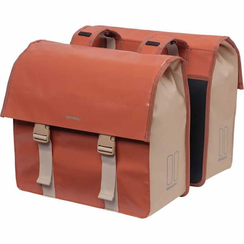 BASIL Alforjas impermeables poliéster con reflectante URBAN LOAD 53L 40.5X17.5X46 CM 719255