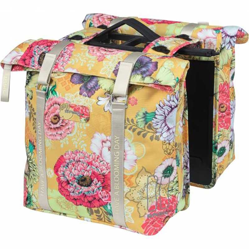 BASIL Alforjas impermeables poliéster con reflectante BLOOM FIELD MIK 35L 30X15X33 CM 719256