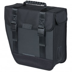 BASIL Waterproof polyester left saddlebag with reflective TOUR WATERPROOF HOOK-ON 14L 34X14X34 CM 719624