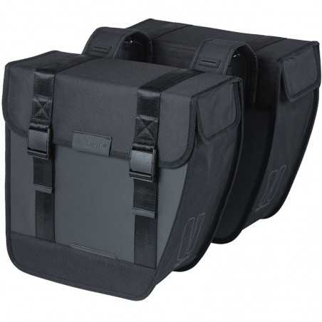 BASIL Alforjas impermeables poliéster con reflectante TOUR WATERPROOF 28L 34X14X34 CM 719626