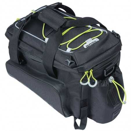 BASIL Waterproof polyester rear bag with reflective MILES XL PRO 9-36L 31X23X20 CM 719639VAR