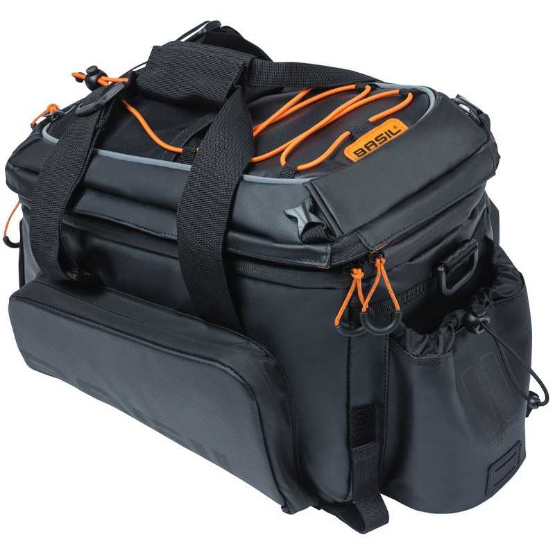 BASIL Bolsa trasera impermeable poliéster con reflectante MILES TARPAULIN XL PRO 9-36L 31X23X20 CM 719641