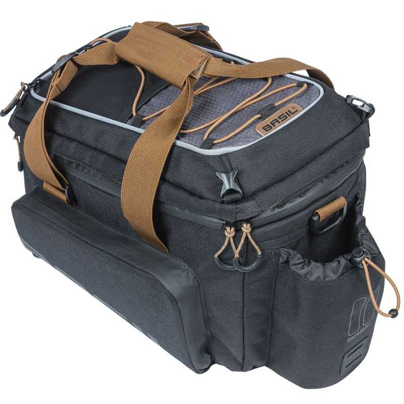 BASIL Bolsa trasera impermeable poliéster con reflectante MILES XL PRO MIK 9-36L 31X23X22.5CM 719642