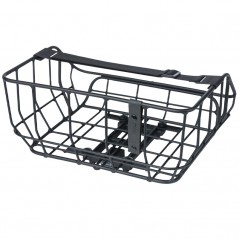 BASIL Aluminum rear basket PORTLAND MIK 25L VINTAGE 43.5X36X22.5 CM 719664VAR