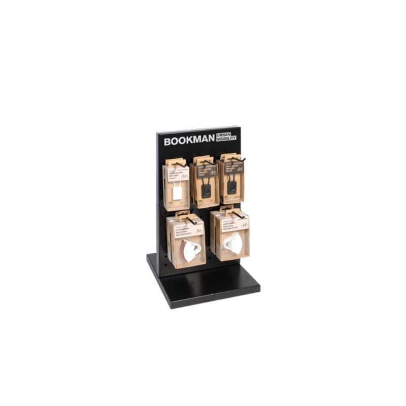 BOOKMAN Expositor para 12 luces de bicicleta 24X24X44 CM 720122