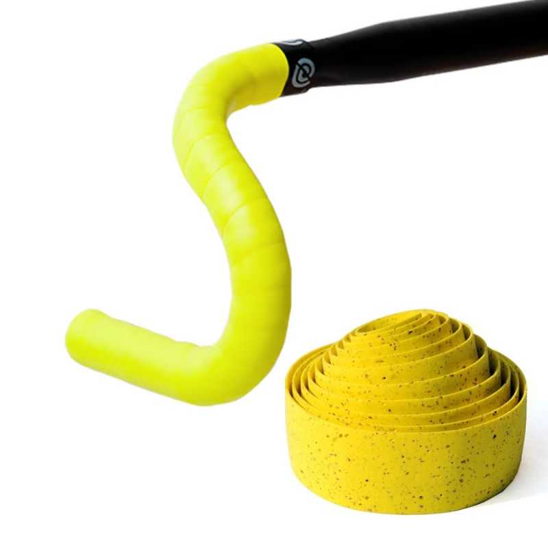 BIKE RIBBON BICYCLE HANDLE BAR TAPE CORK GEL 720479VAR
