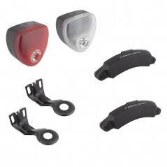 REELIGHT Bicycle light kit set mounting wheels to magnet REELIGHT SL120+ FLASH BACKUP 718474