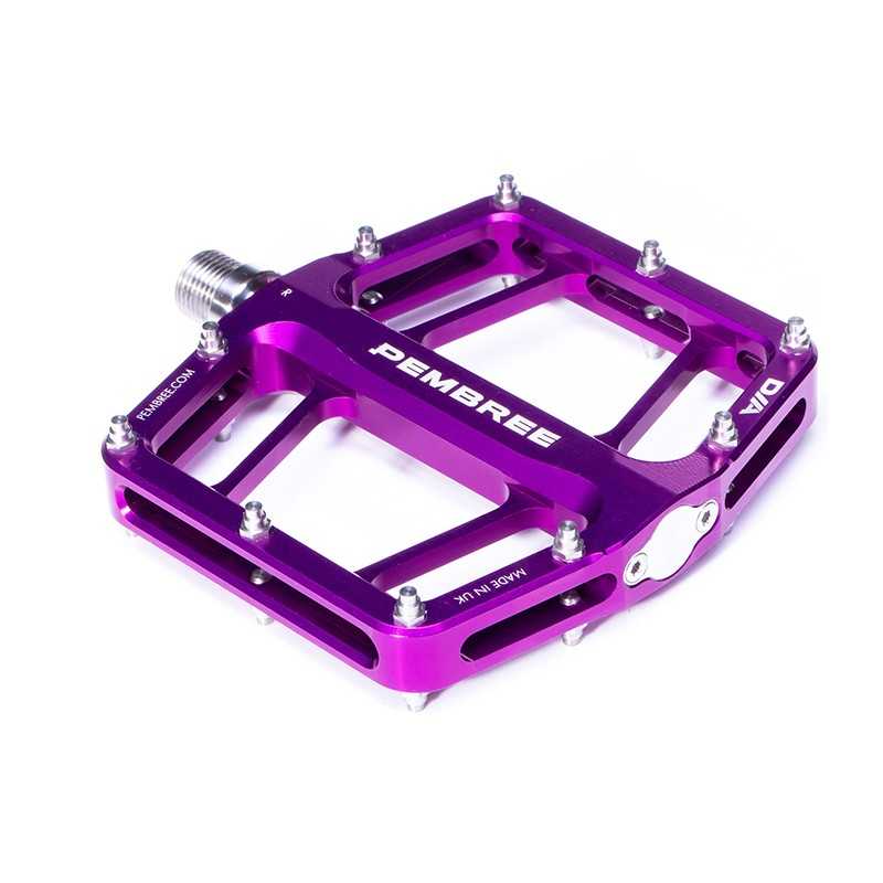 PEMBREE Aluminum platform pedals D2A 100X110X15 MM 720281