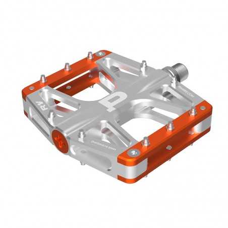 PEMBREE Aluminum platform pedals R1V 100X110X20 MM 720285