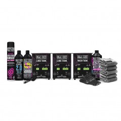 MUC-OFF Ultrasonic chain cleaner/lubricator/optimizer kit WASH TANK 720355