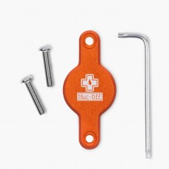 MUC-OFF Soporte al portabidón para localizador de bicicleta SECURE TAG APPLE AIRTAG 720603