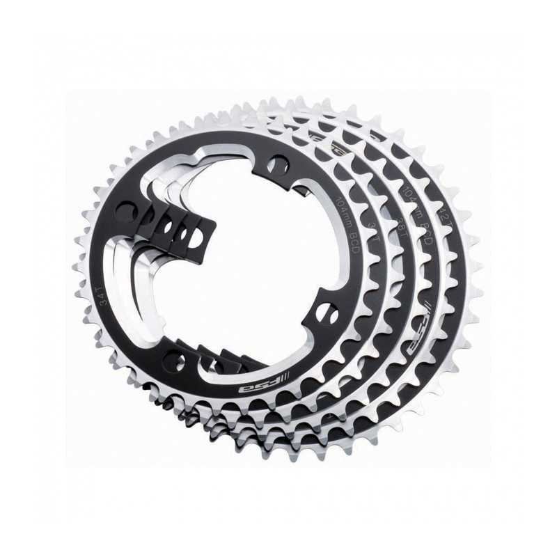 FSA 4-hole aluminum plate DH PRO 38D 104 BCD 3 MM OFFSET 9V 714301