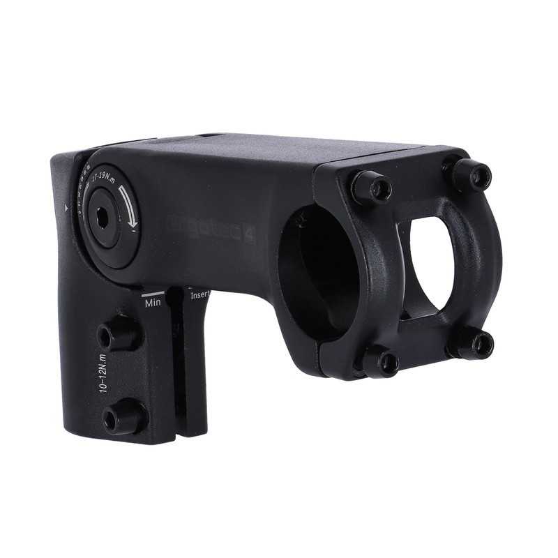 ERGOTEC Adjustable aluminum handlebar stem 0-60º ERGOTEC SEPIA A-HEAD 50 1-1/8" 31.8 MM 719406VAR