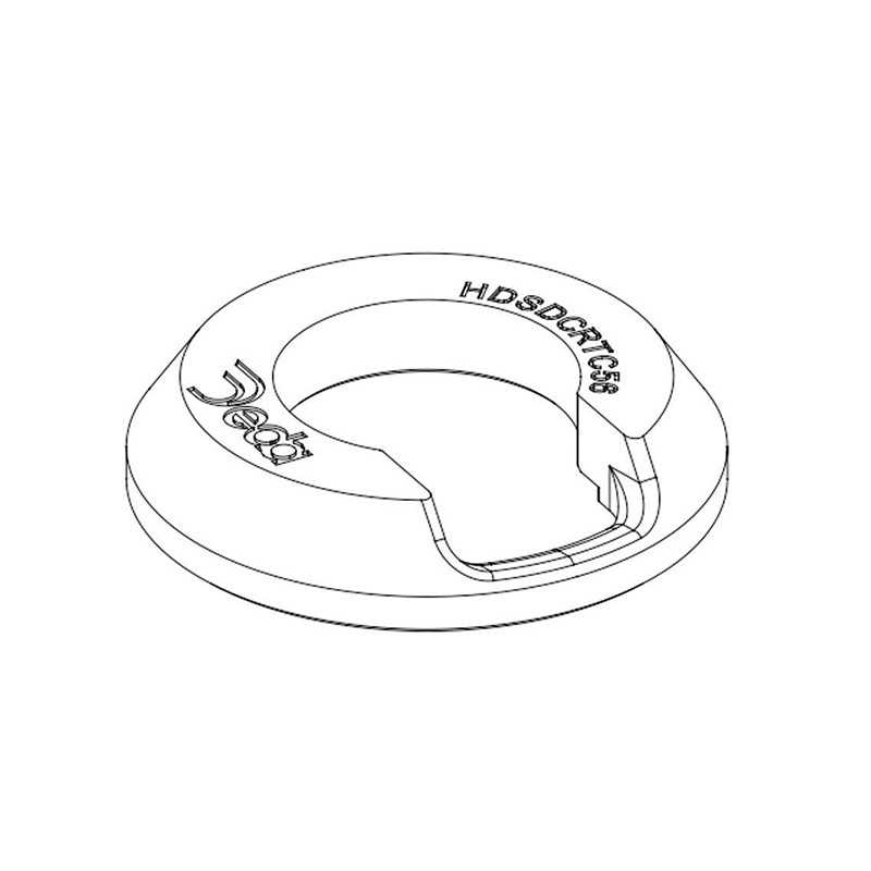 DEDA Plastic handlebar steering cap S-DCR 56 MM 1.5" 720314