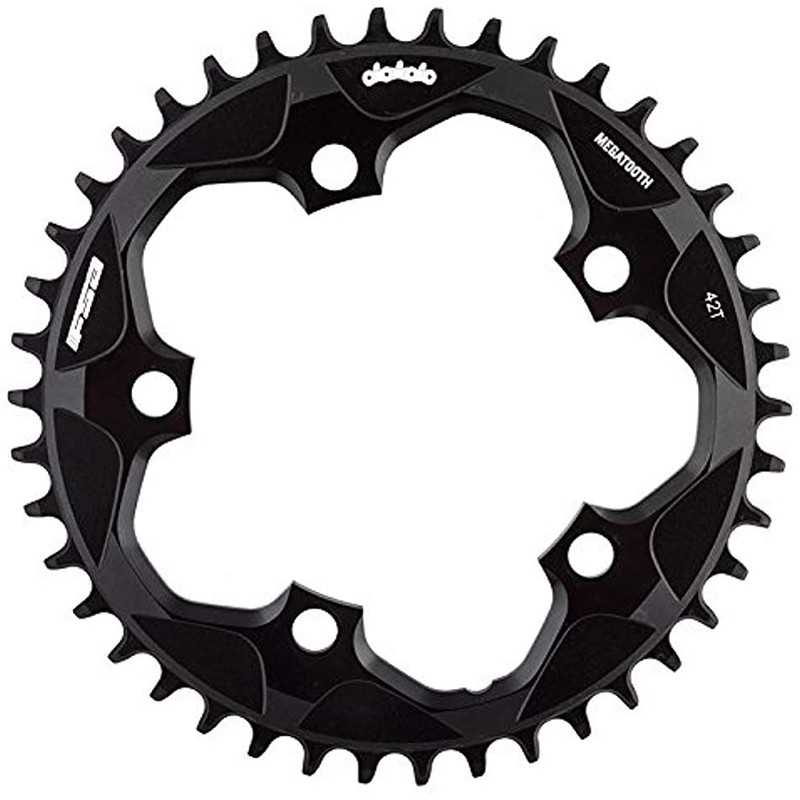 FSA Aluminum 5-arm chainring ROAD SUPER MEGATOOTH 110 BCD 1X11V 720769VAR