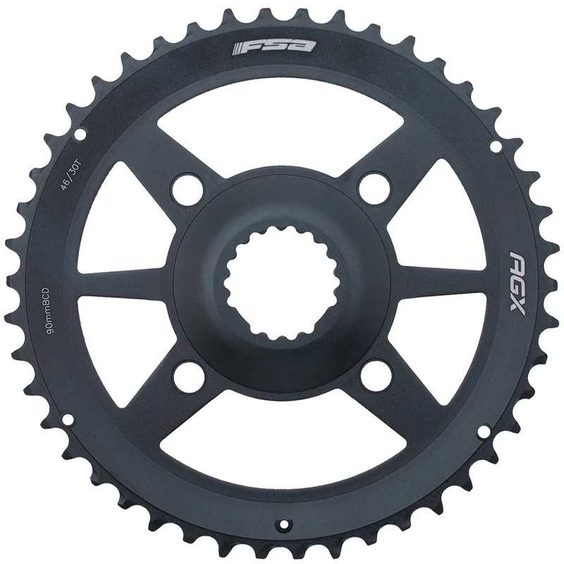 FSA ALUMINUM CHAINRING AGX+ GOSSAMER PRO DIRECT MOUNT 48D N11 WA741 721274