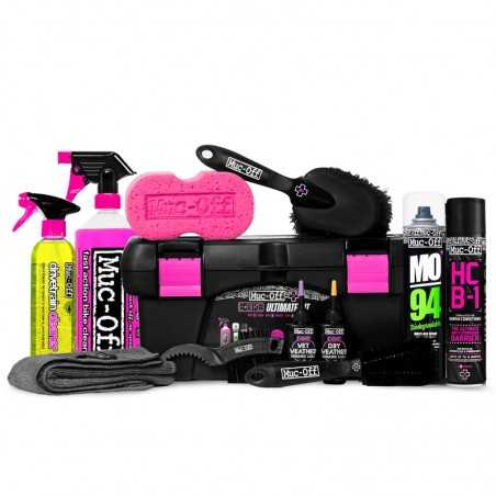 MUC-OFF Kit limpieza/protección/lubricante para e-bike ULTIMATE 713113